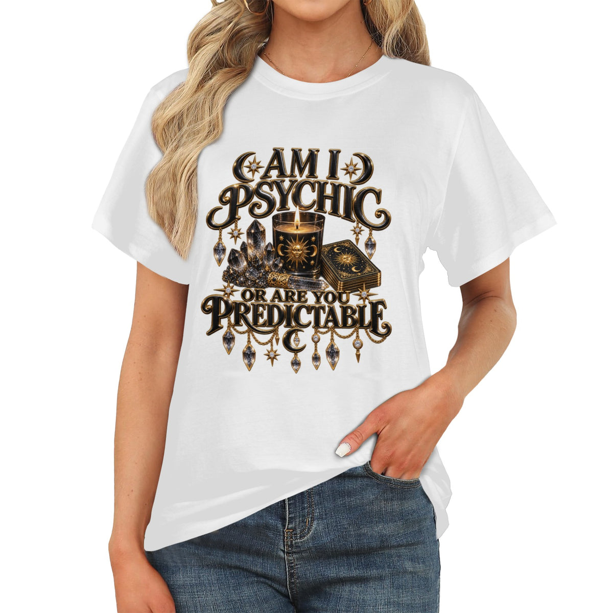 "Am I Psychic..." Women's T-Shirt