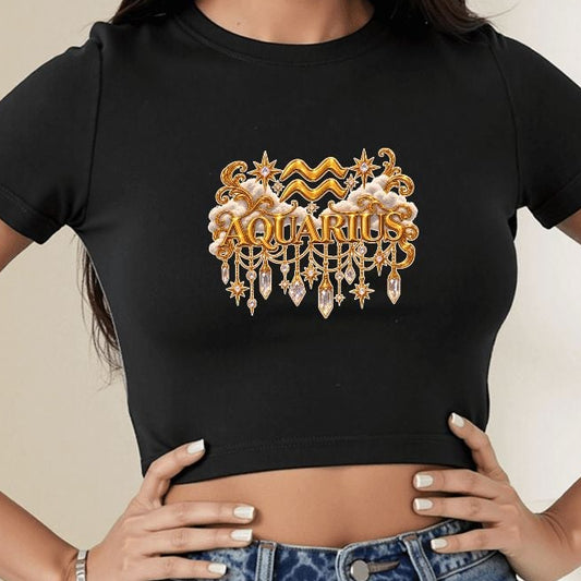 Aquarius Crop Top