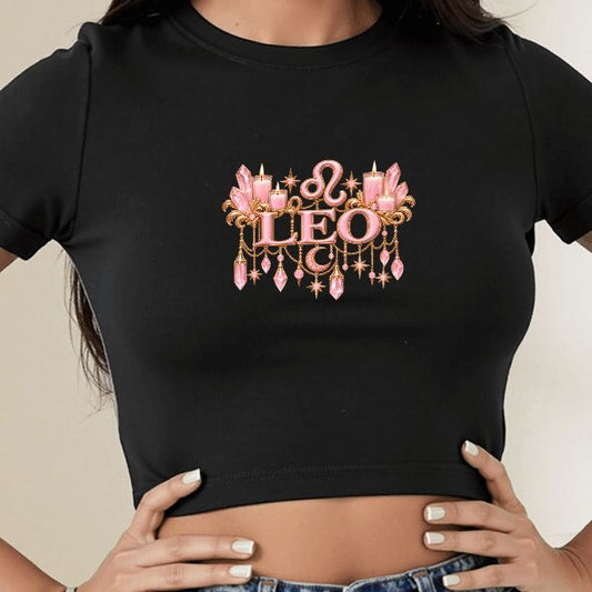 Leo Crop Top