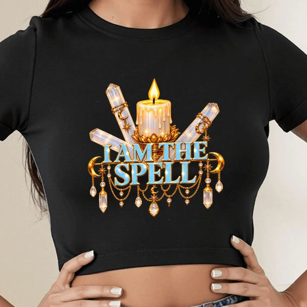 "I Am The Spell" Crop Top