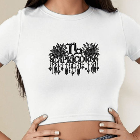 Capricorn Crop Top