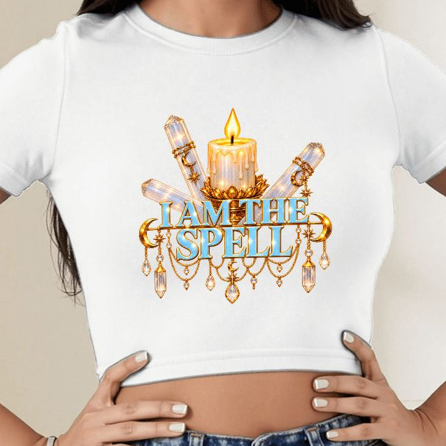 "I Am The Spell" Crop Top