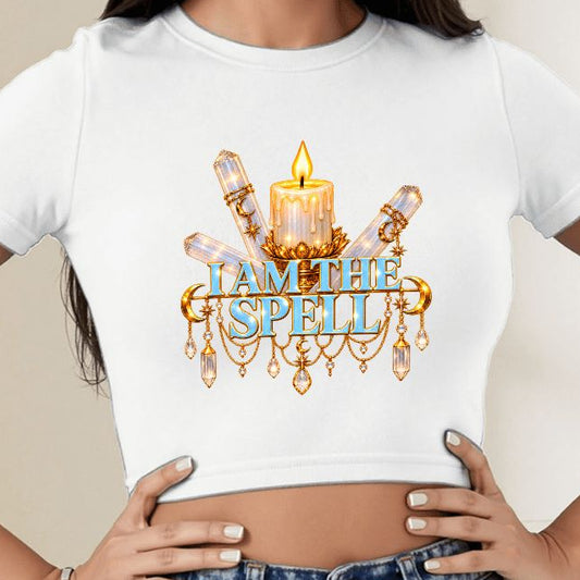 "I Am The Spell" Crop Top