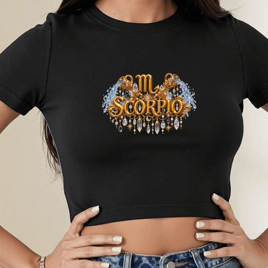 Scorpio Crop Top
