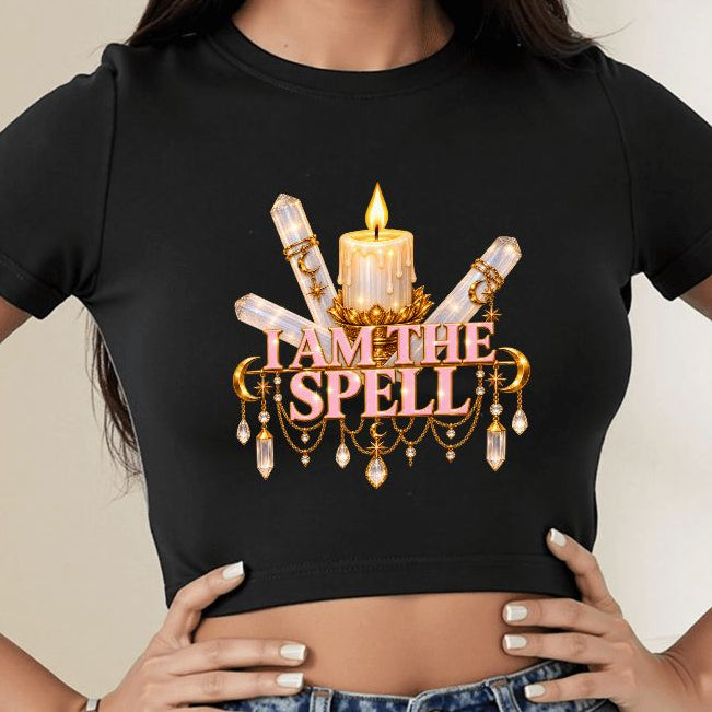 "I Am The Spell" Crop Top