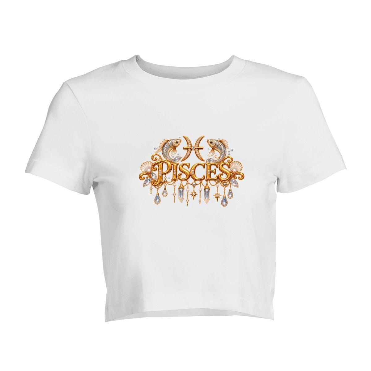 Pisces Crop Top
