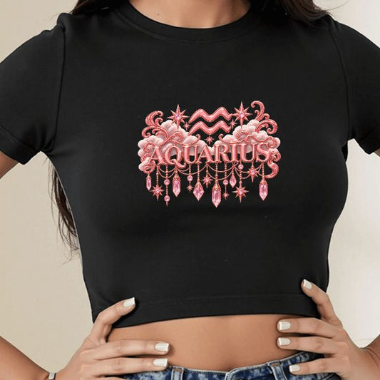 Aquarius Crop Top