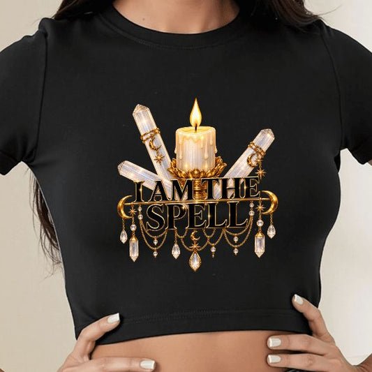 "I Am The Spell" Crop Top