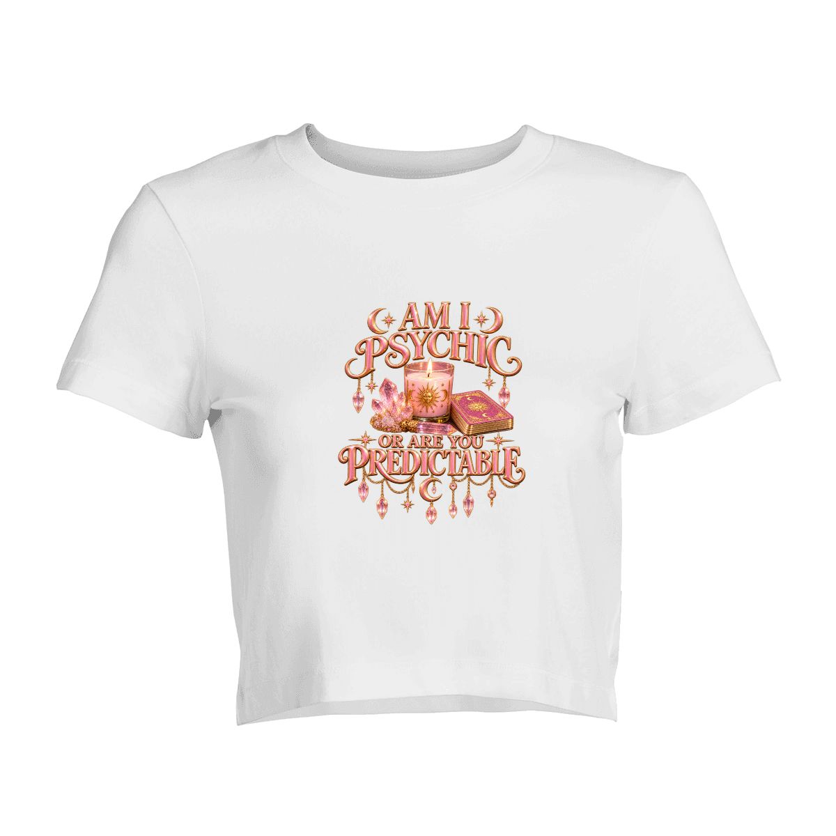 "Am I Psychic Or..." Crop Top