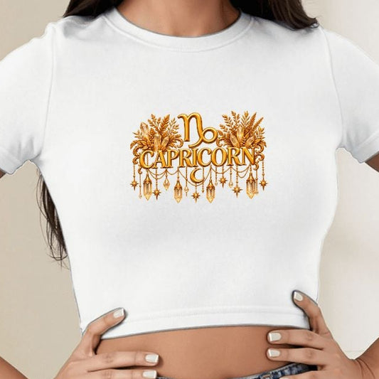 Capricorn Crop Top