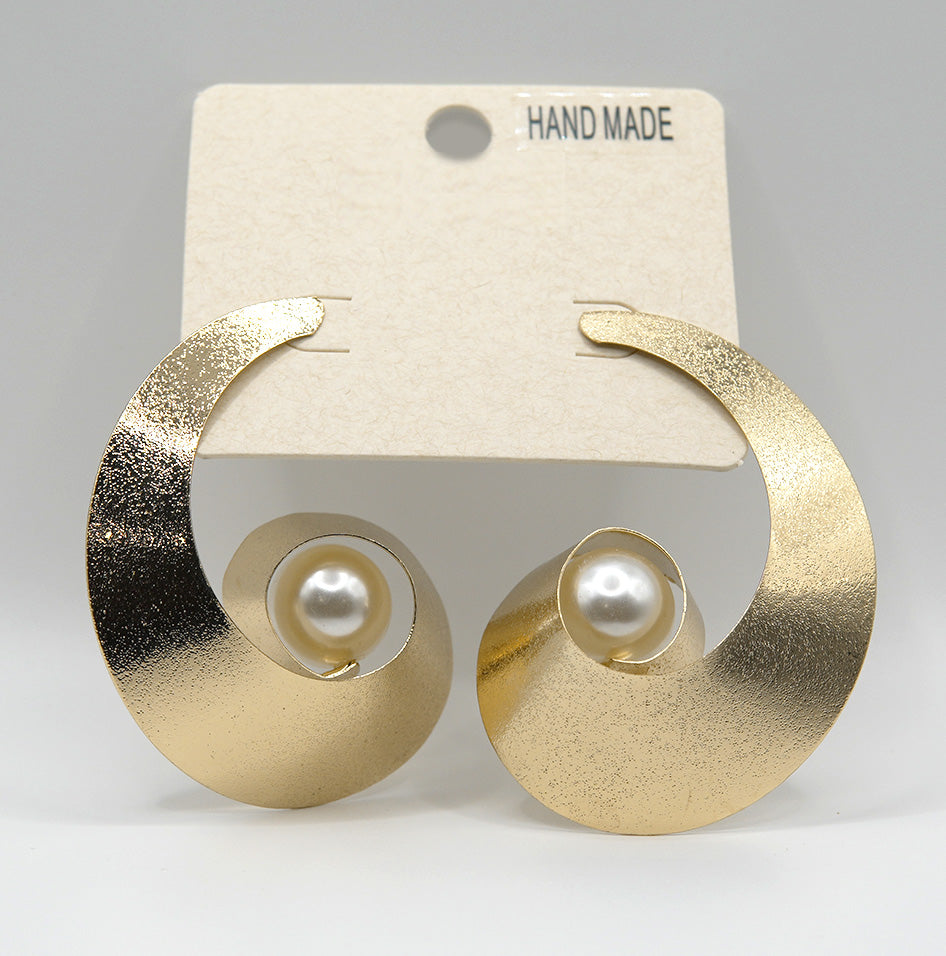Spiral In Control Earrings